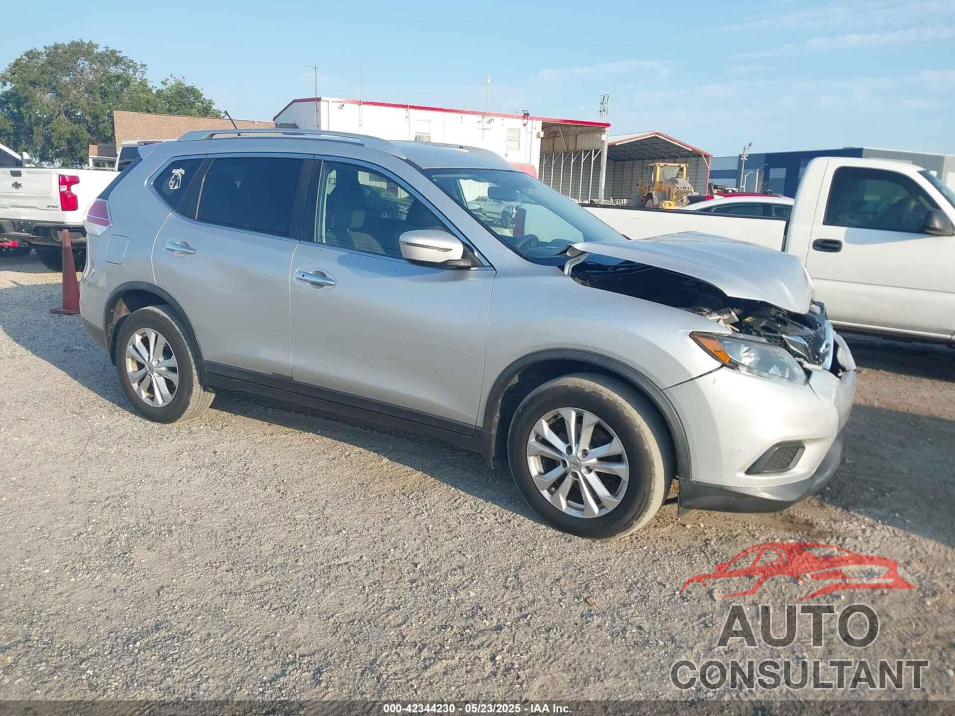 NISSAN ROGUE 2016 - KNMAT2MT7GP674031