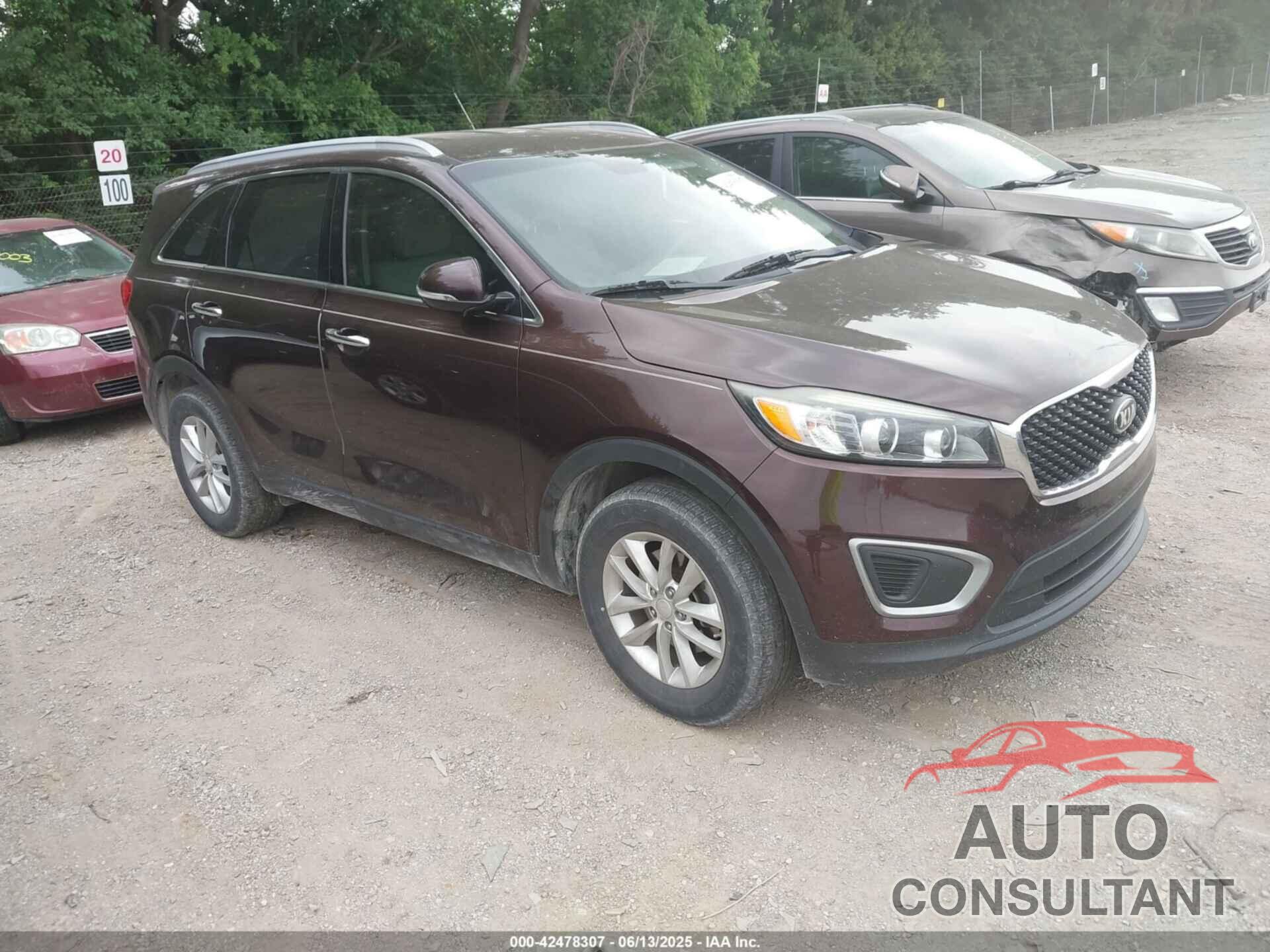 KIA SORENTO 2016 - 5XYPG4A38GG008541