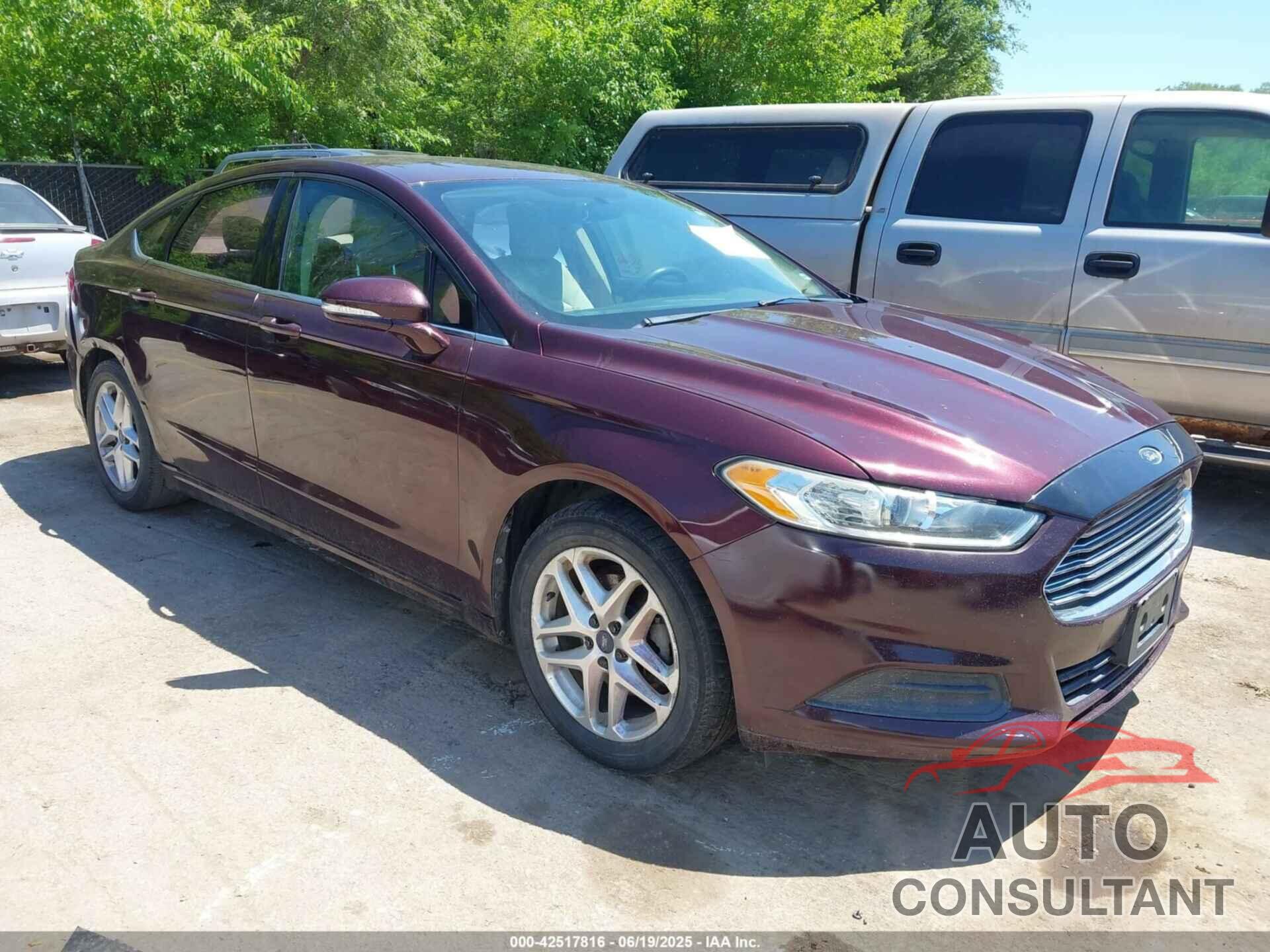FORD FUSION 2013 - 3FA6P0HR8DR221463