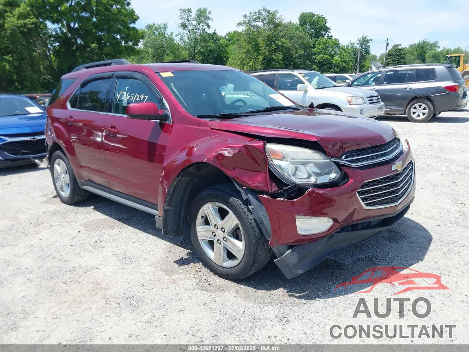 CHEVROLET EQUINOX 2016 - 2GNFLFE39G6337069