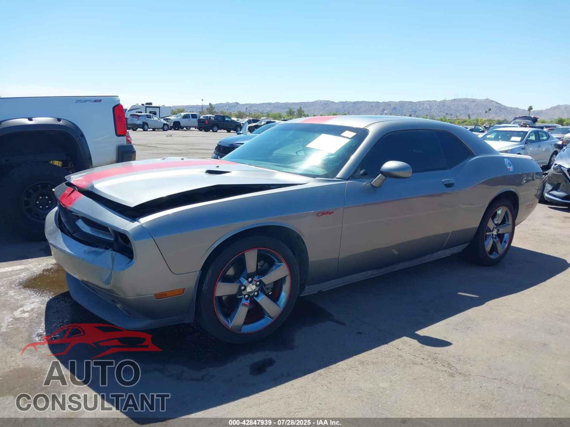 DODGE CHALLENGER 2012 - 2C3CDYAG3CH292159