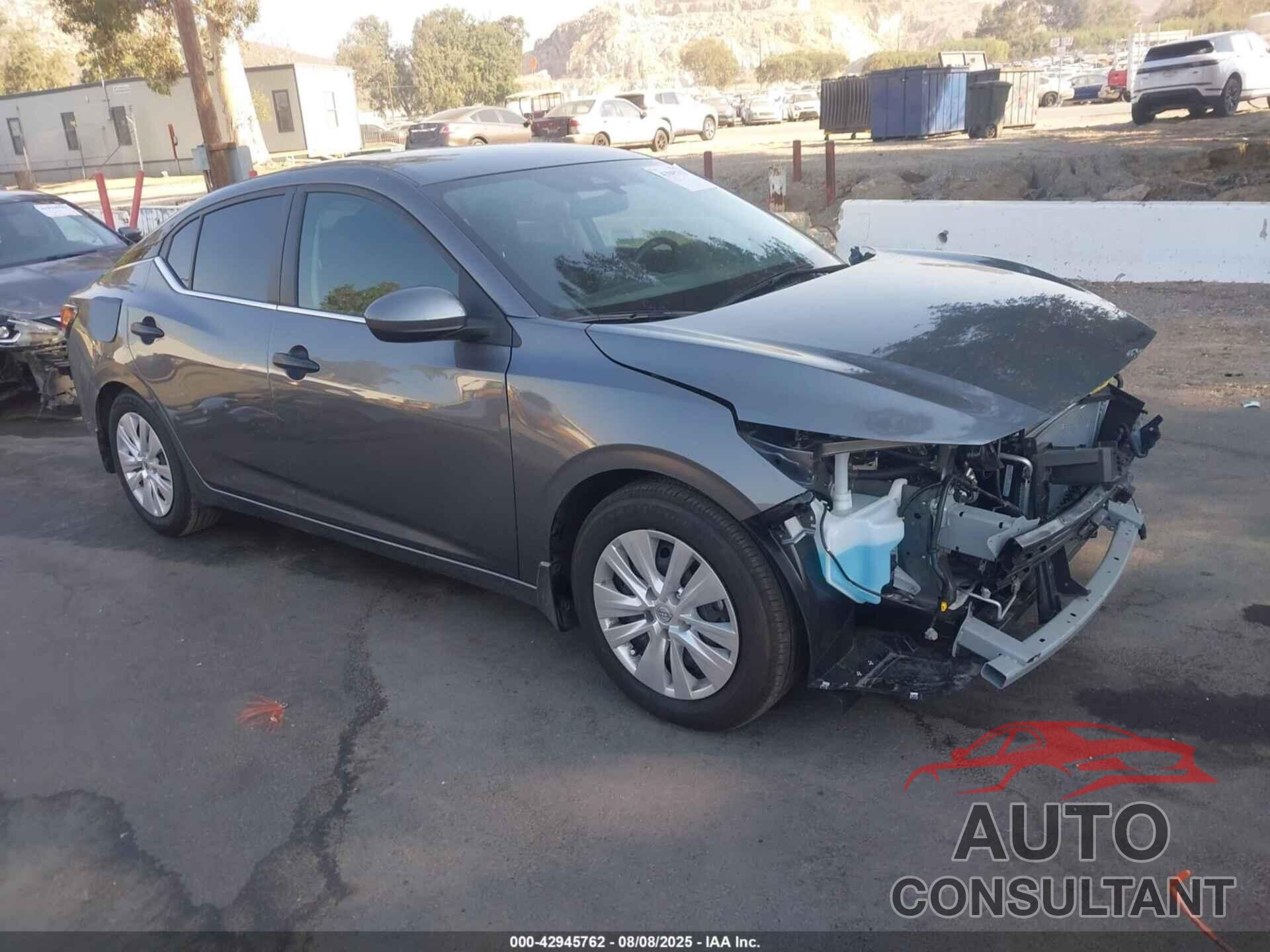 NISSAN SENTRA 2025 - 3N1AB8BV2SY248848