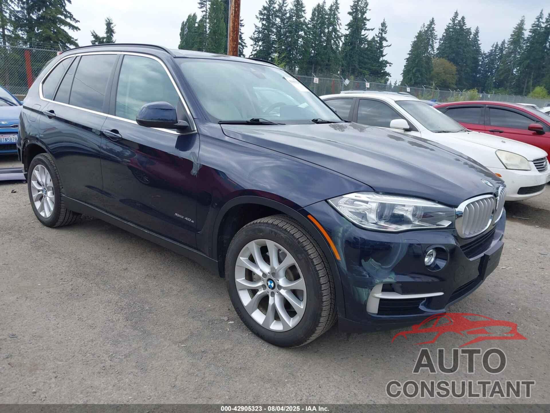 BMW X5 EDRIVE 2016 - 5UXKT0C55G0S78733