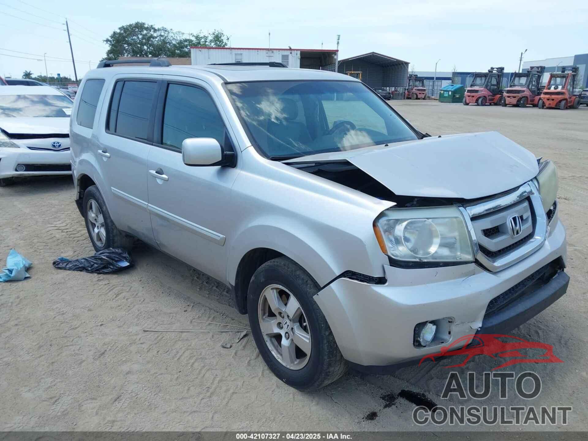 HONDA PILOT 2011 - 5FNYF4H54BB099550