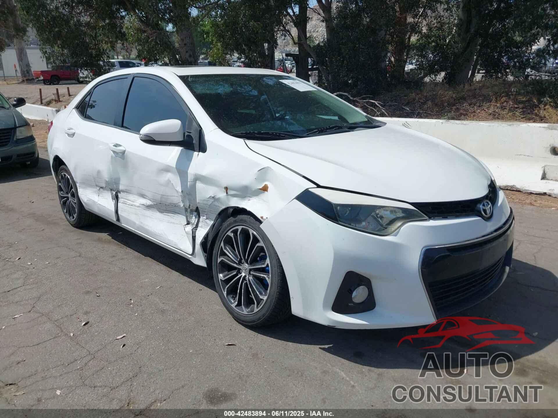 TOYOTA COROLLA 2014 - 5YFBURHEXEP068434