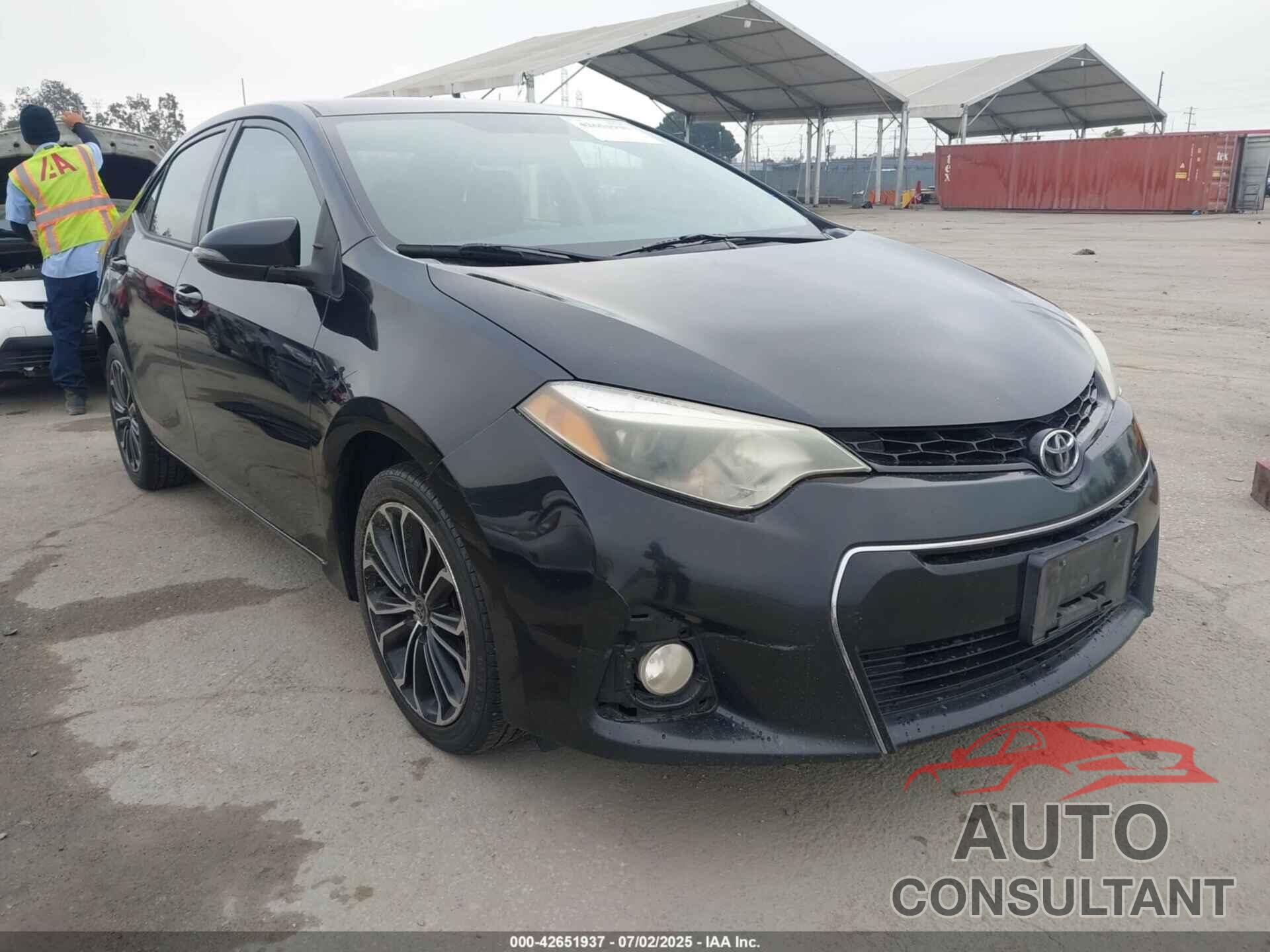 TOYOTA COROLLA 2015 - 5YFBURHE5FP364074