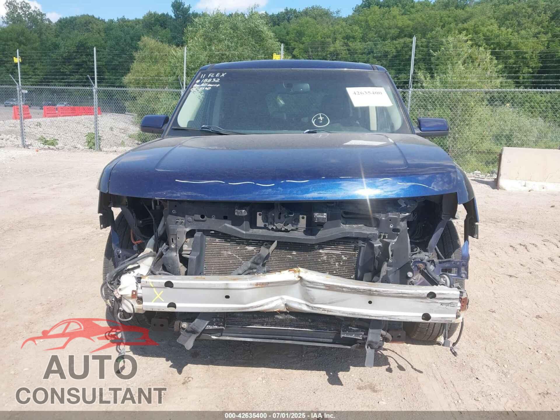 FORD FLEX 2011 - 2FMGK5CC4BBD24917