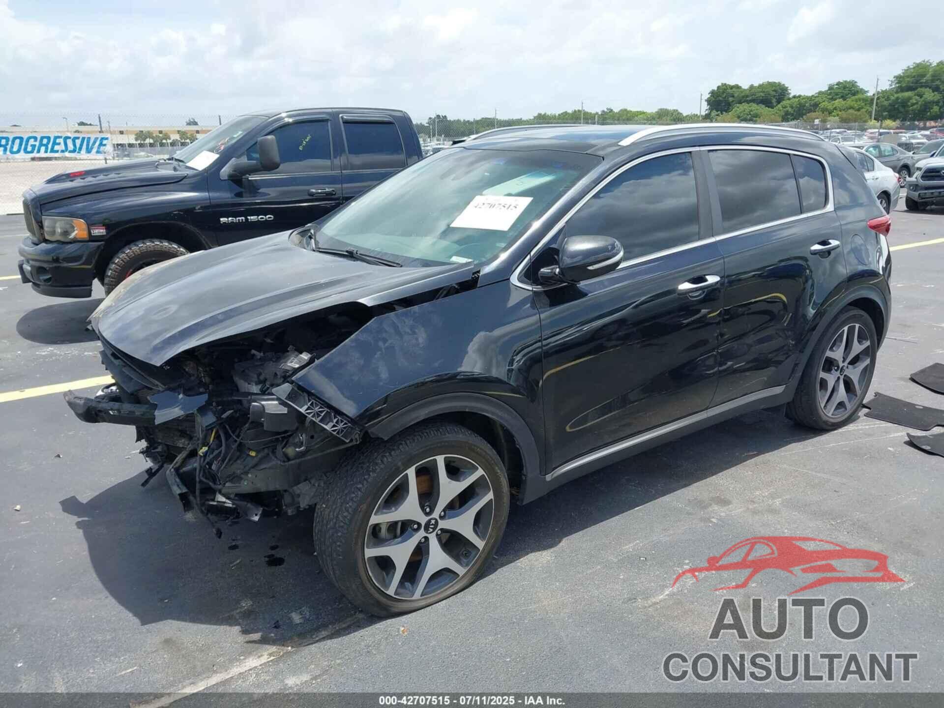KIA SPORTAGE 2017 - KNDPR3A62H7154480