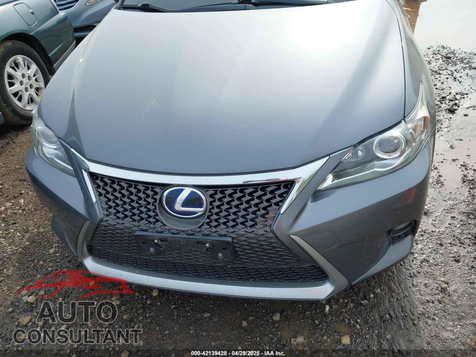 LEXUS CT 200H 2014 - JTHKD5BH4E2201617