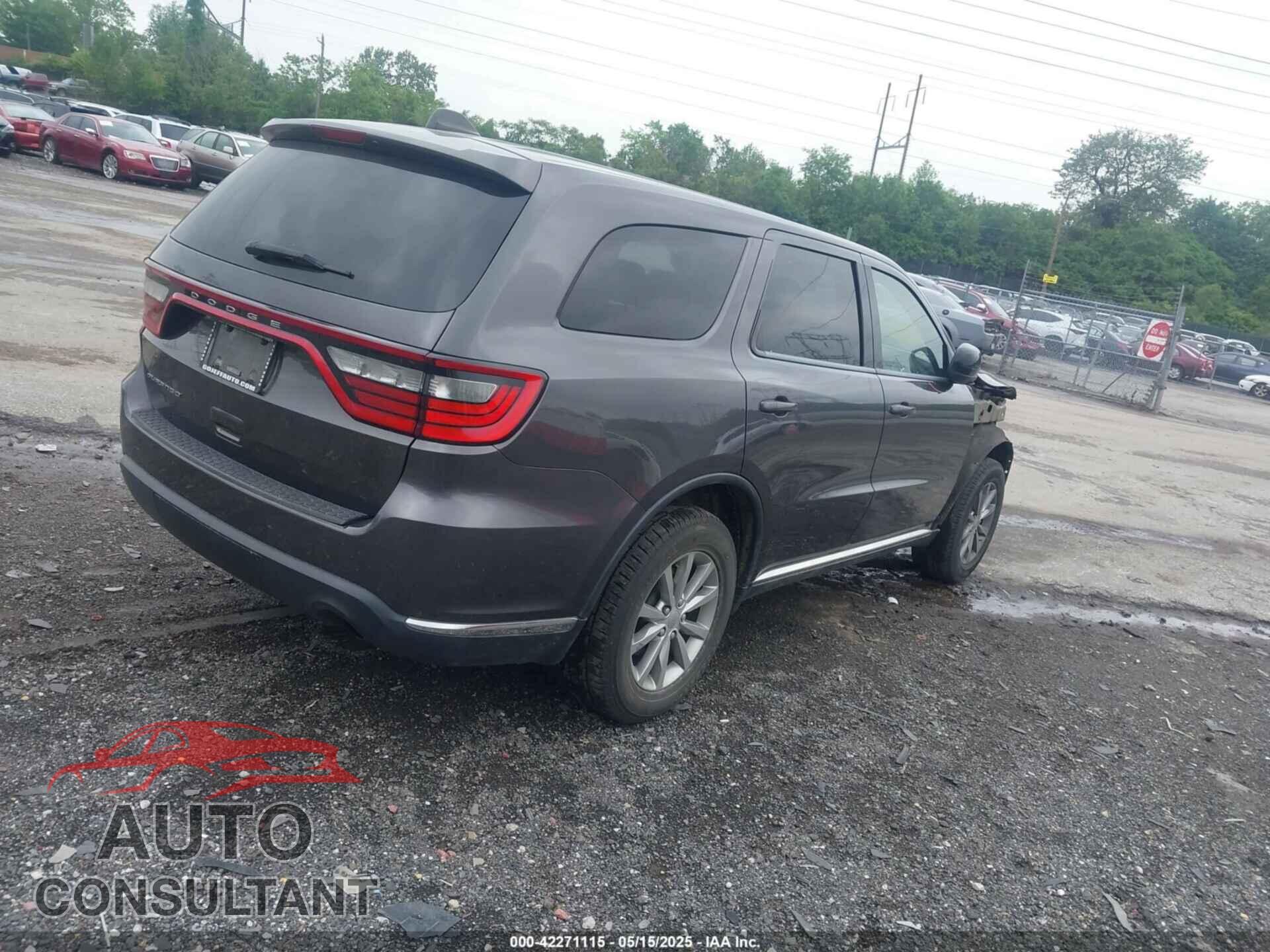 DODGE DURANGO 2017 - 1C4RDJAG5HC898554