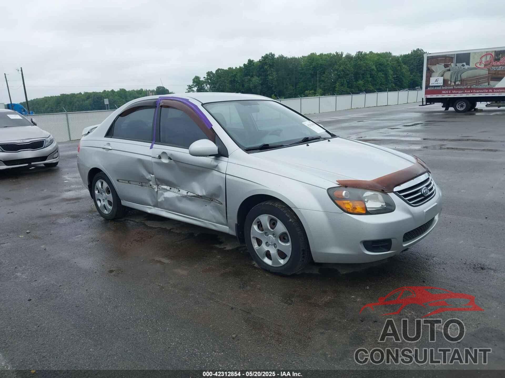 KIA SPECTRA 2009 - KNAFE221X95658662