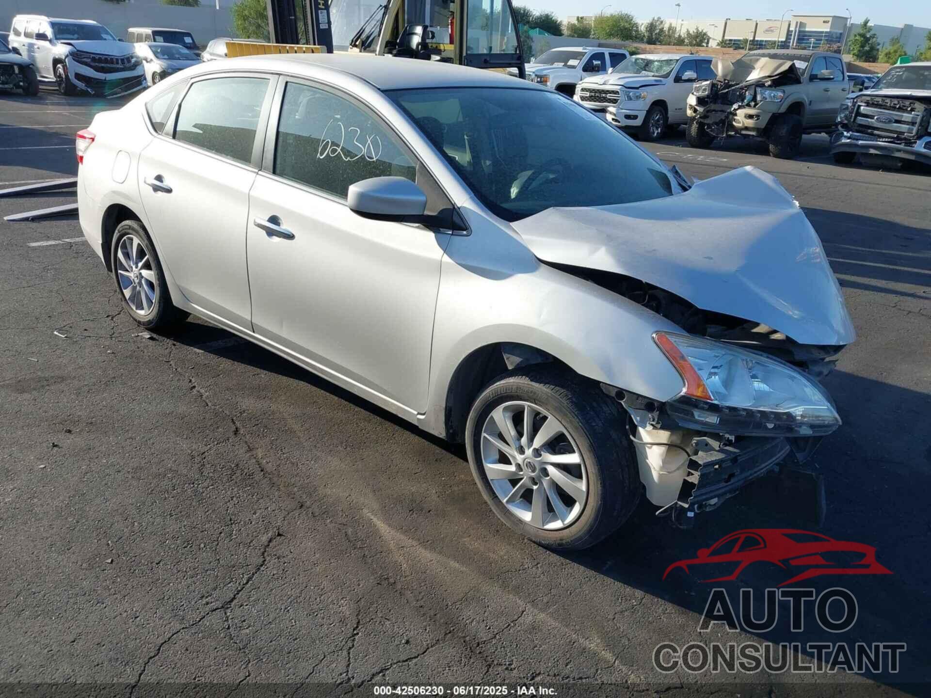 NISSAN SENTRA 2013 - 3N1AB7AP6DL790175