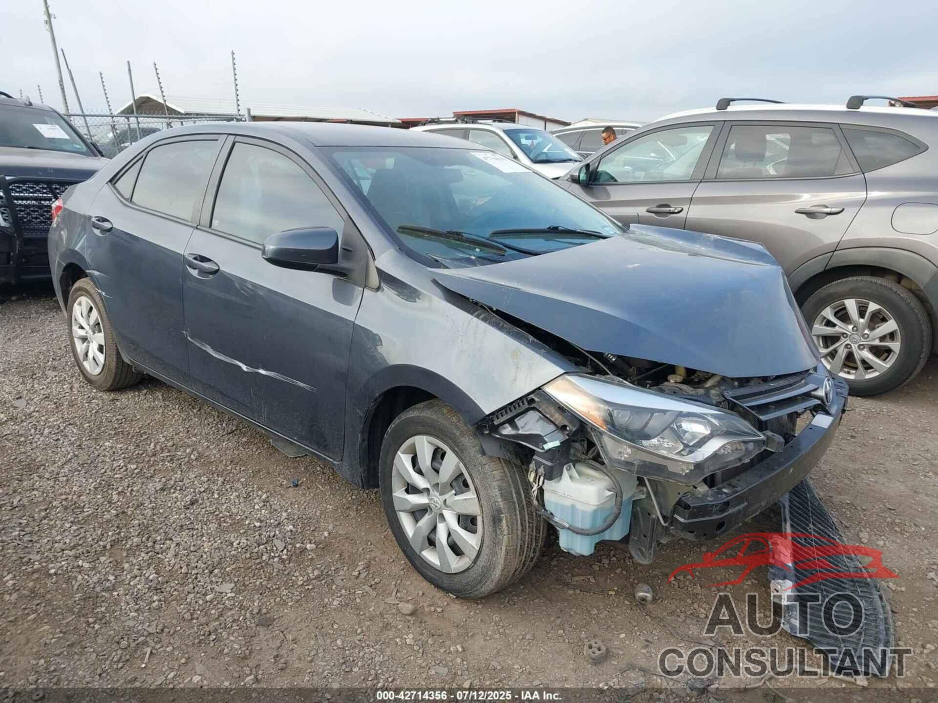 TOYOTA COROLLA 2016 - 5YFBURHE5GP539196