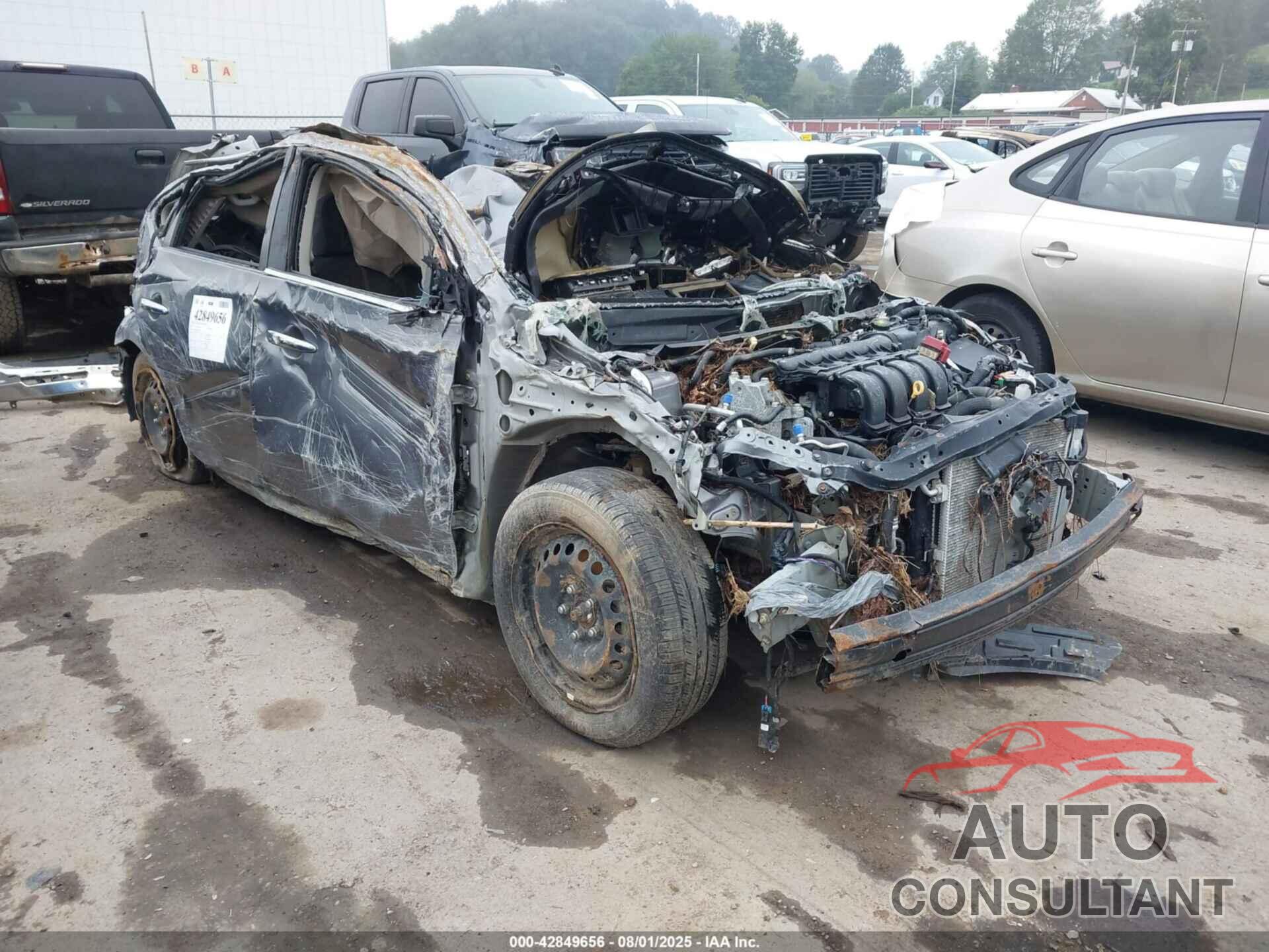 NISSAN SENTRA 2017 - 3N1AB7AP3HY407303
