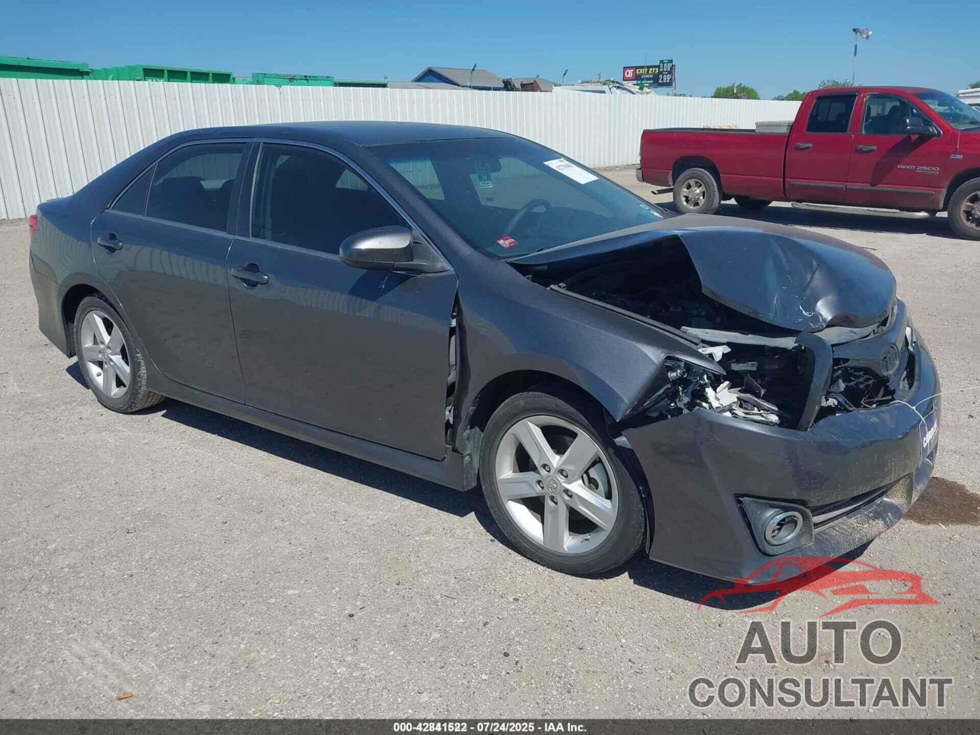 TOYOTA CAMRY 2013 - 4T1BF1FK3DU672831