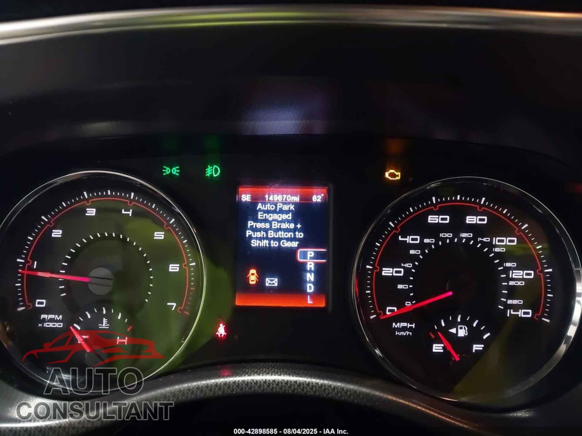 DODGE CHARGER 2012 - 2C3CDXJG2CH236465