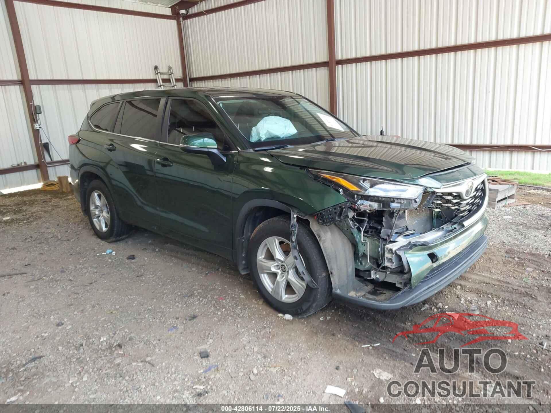 TOYOTA HIGHLANDER 2023 - 5TDKDRBH5PS510971