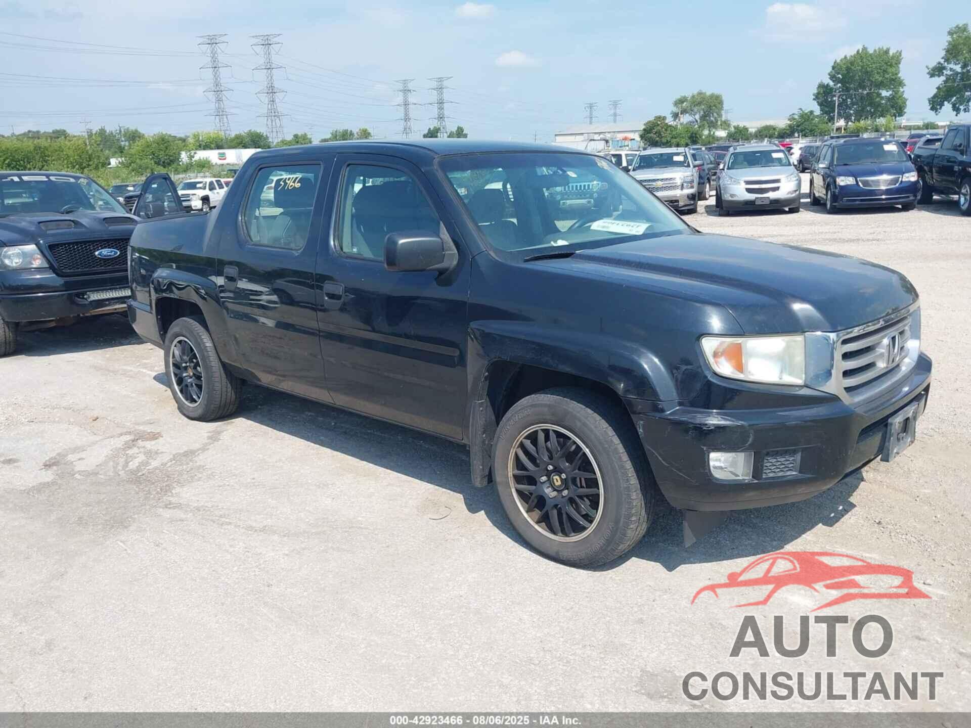 HONDA RIDGELINE 2012 - 5FPYK1F2XCB451638