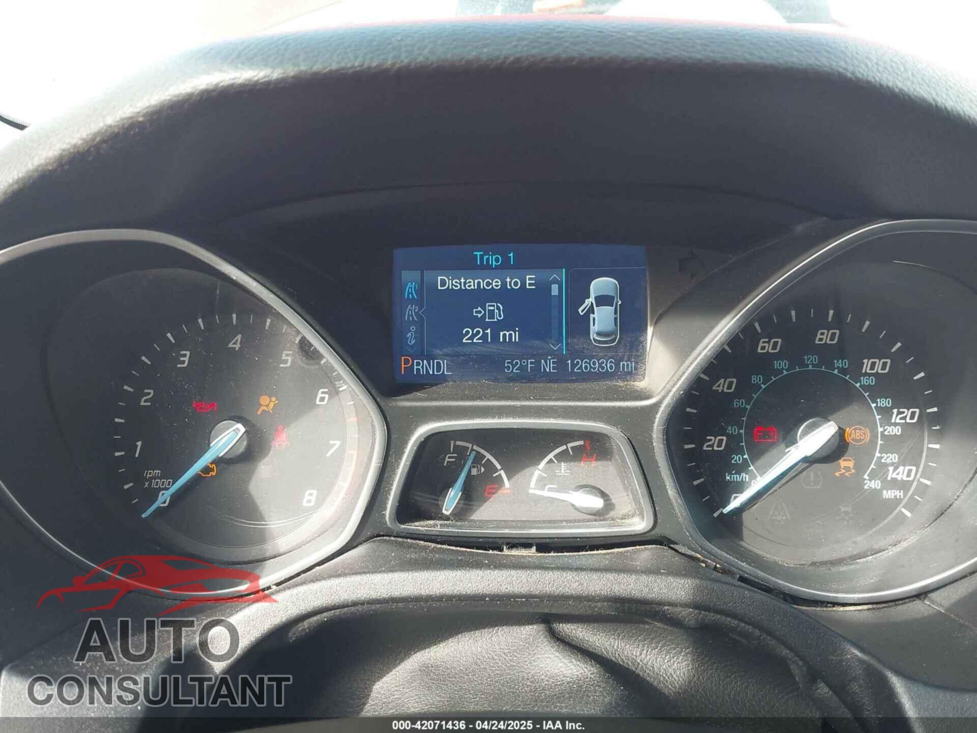 FORD FOCUS 2013 - 1FADP3F29DL338014