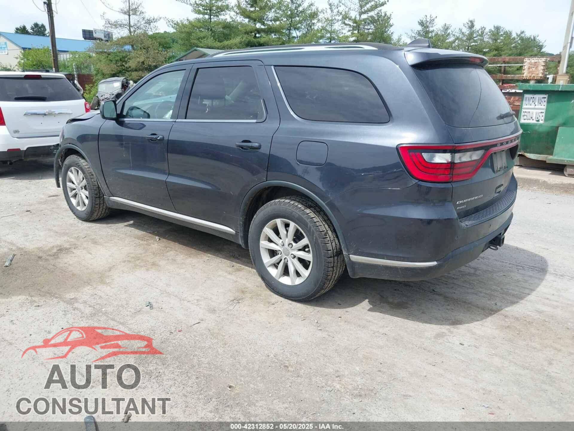 DODGE DURANGO 2014 - 1C4RDJAG3EC301218