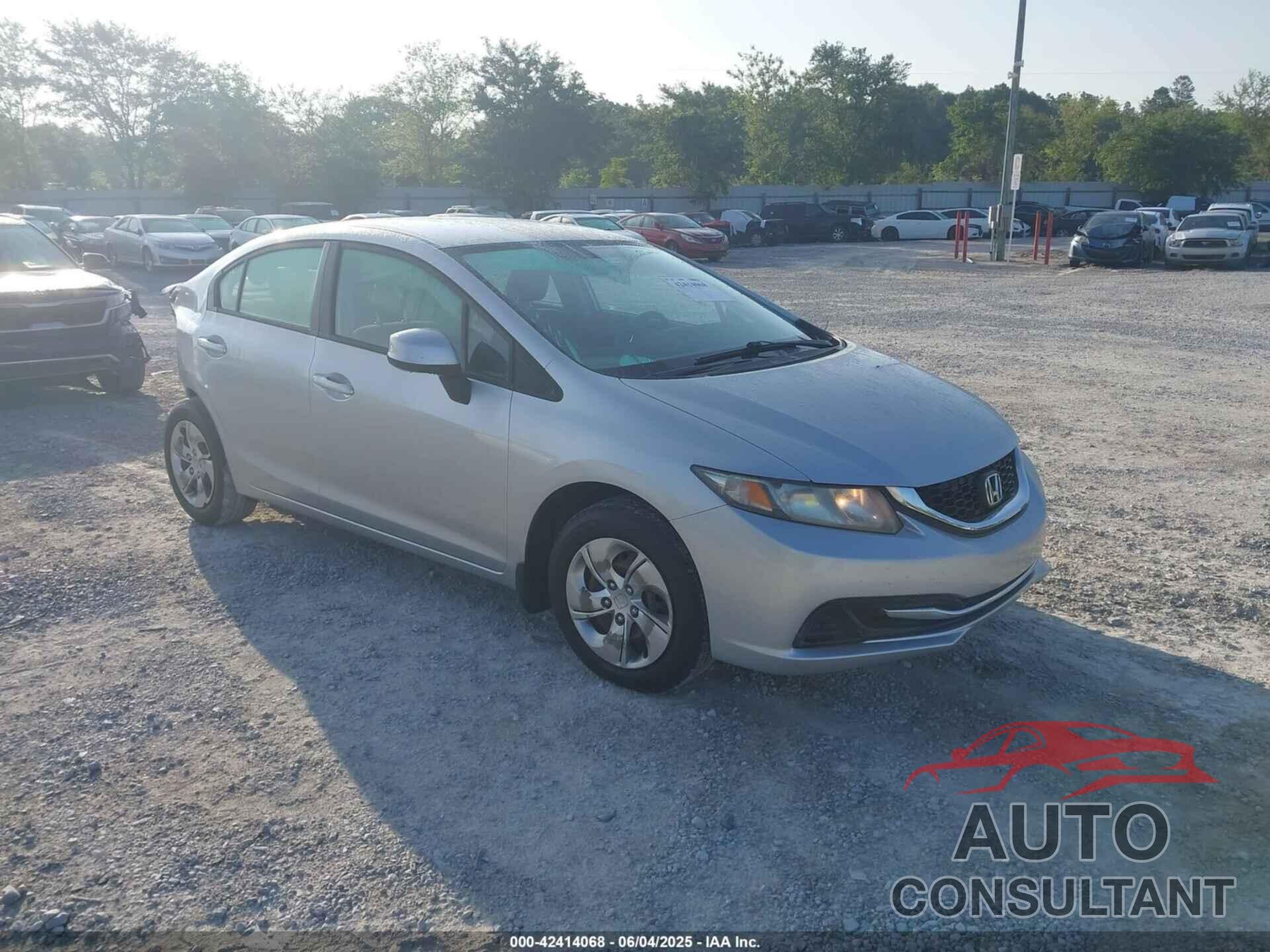 HONDA CIVIC 2013 - 19XFB2F51DE032441