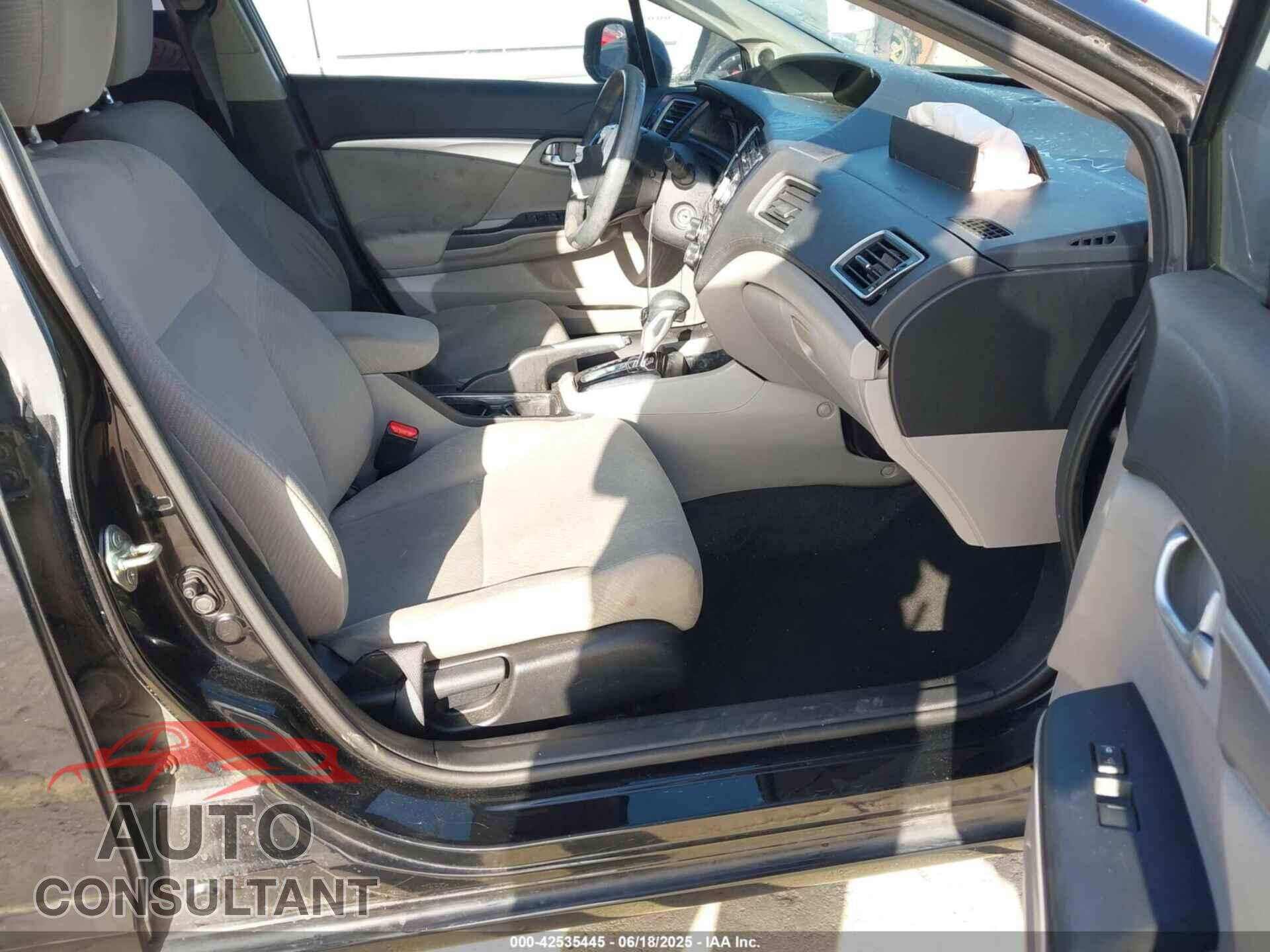 HONDA CIVIC 2013 - 19XFB2F83DE085121