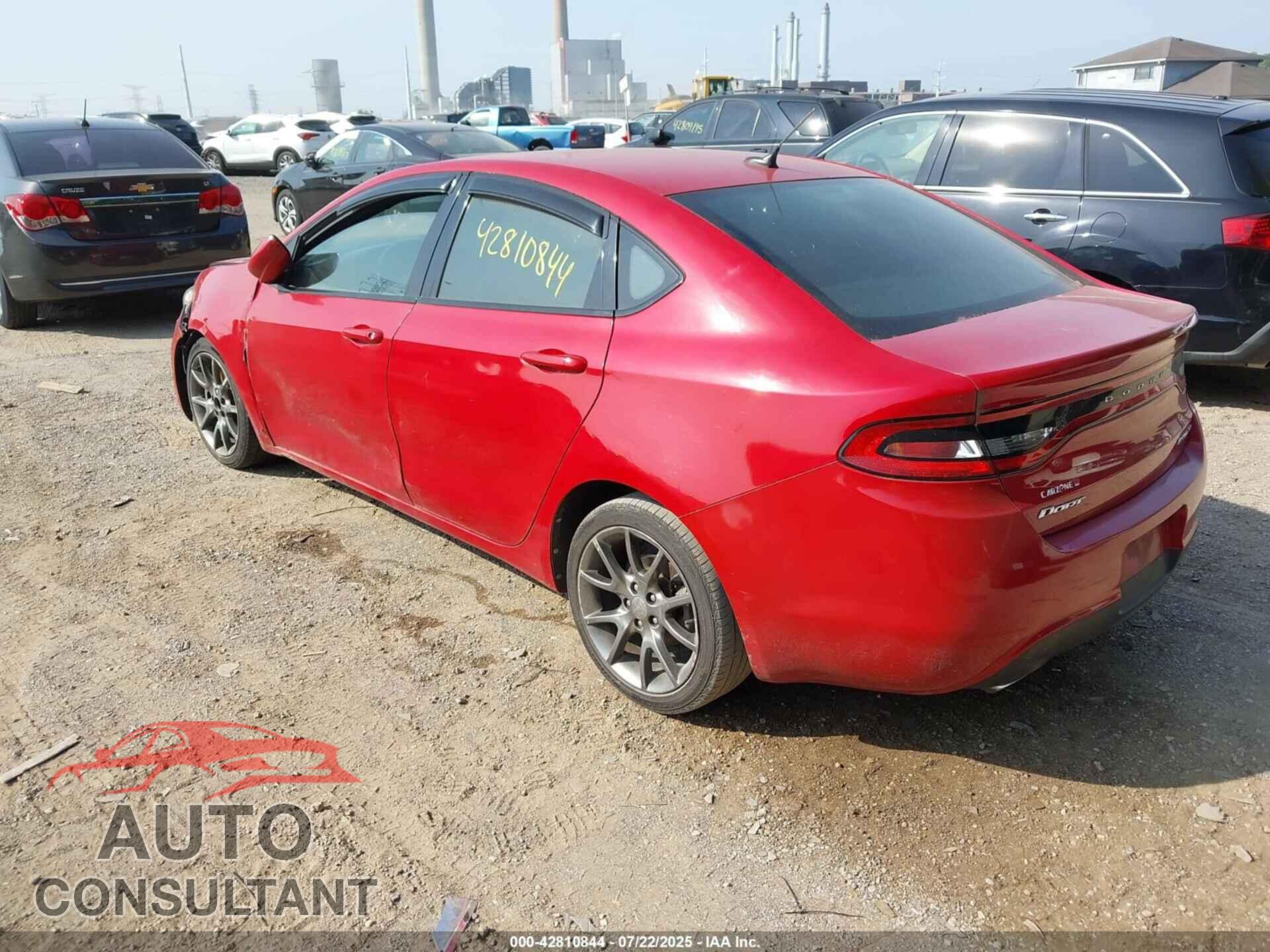 DODGE DART 2013 - 1C3CDFBA8DD137040