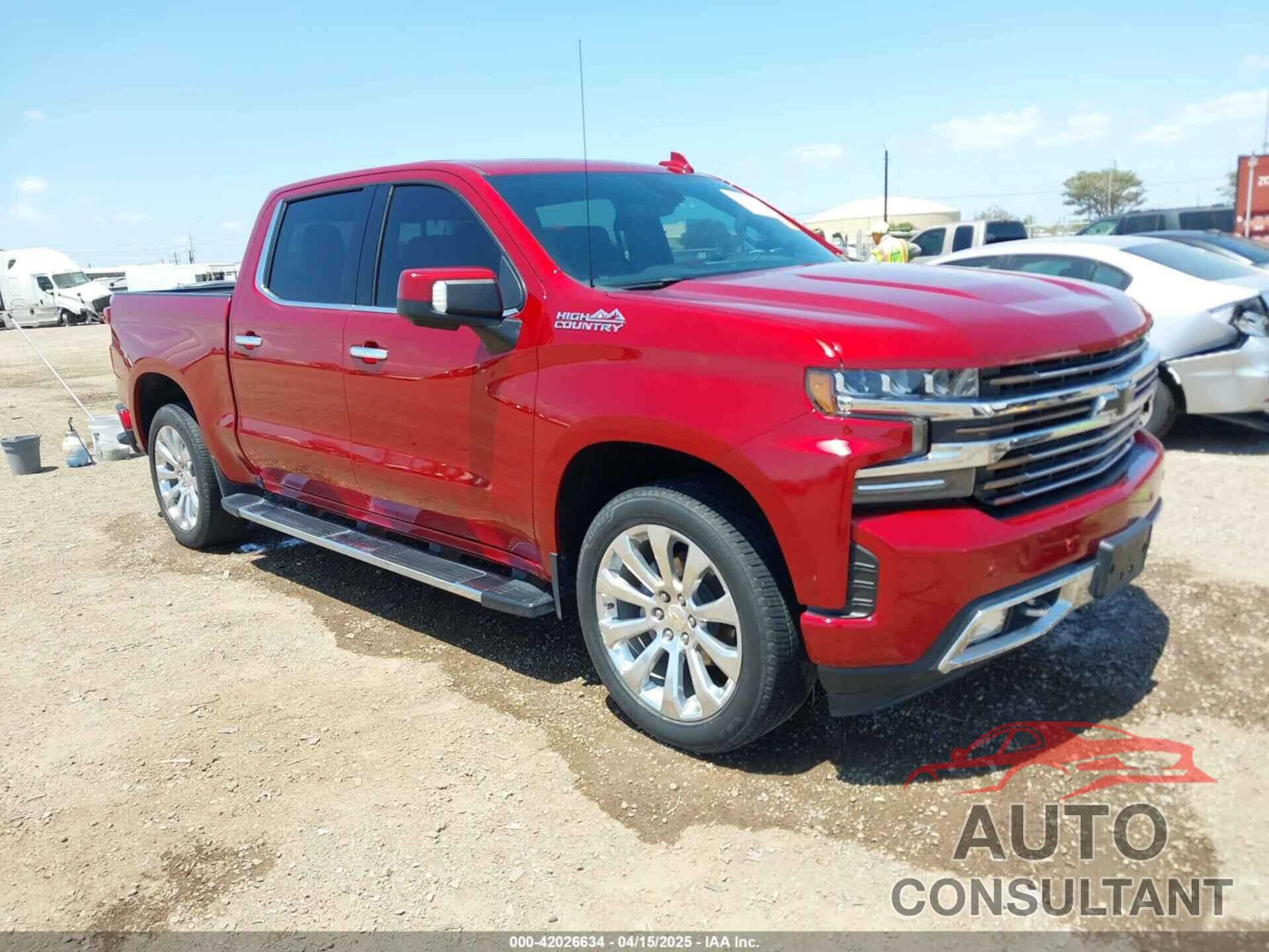 CHEVROLET SILVERADO 1500 2021 - 1GCPWFED8MZ304111
