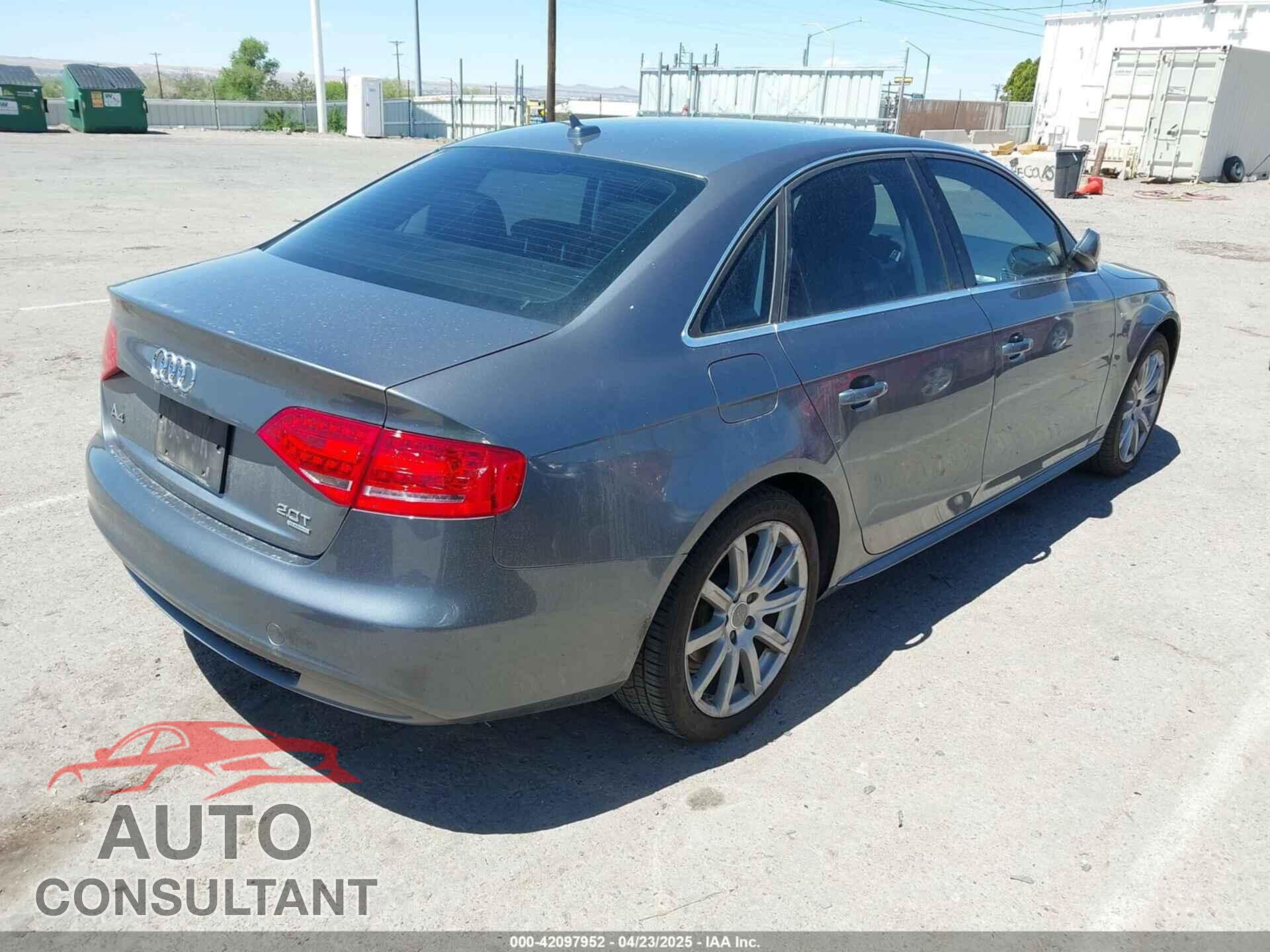AUDI A4 2012 - WAUFFAFL4CN014939
