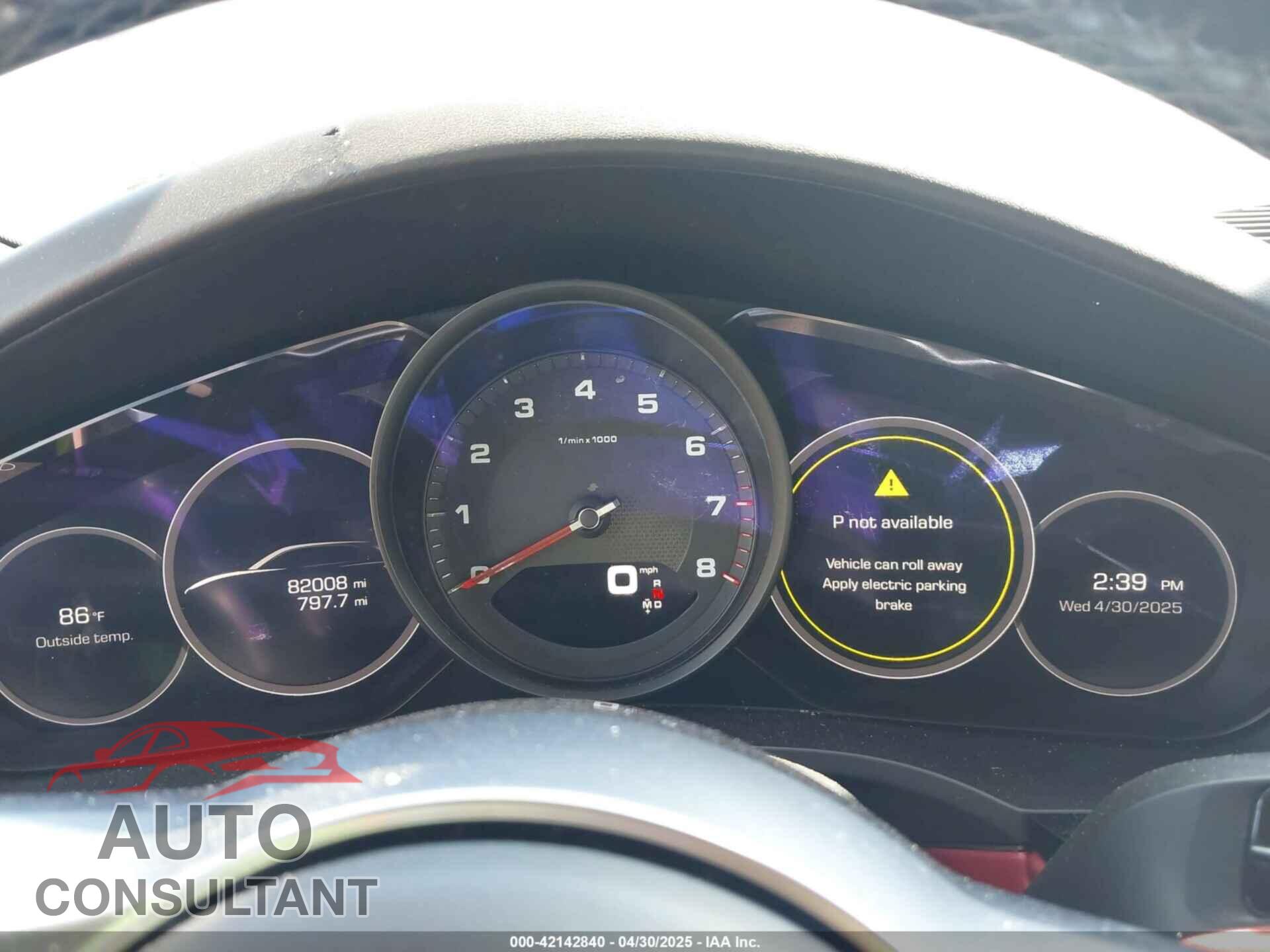 PORSCHE CAYENNE 2019 - WP1AA2AY7KDA05496