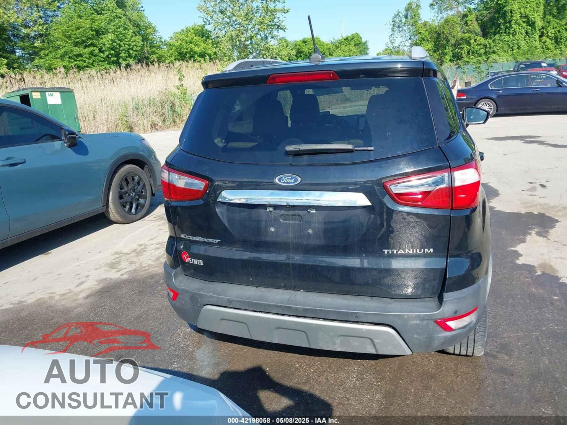 FORD ECOSPORT 2020 - MAJ6S3KL8LC364656