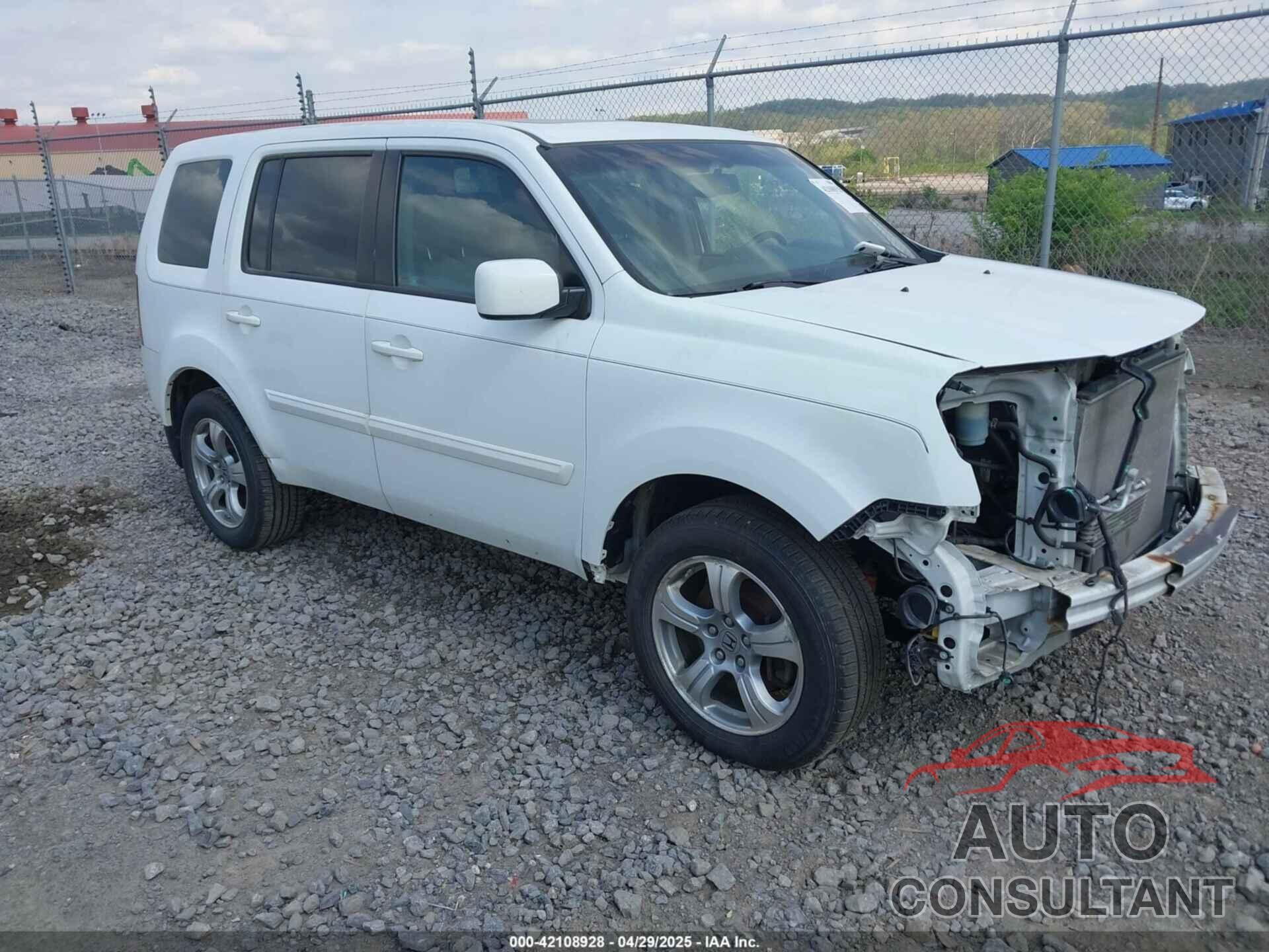 HONDA PILOT 2012 - 5FNYF4H79CB064960