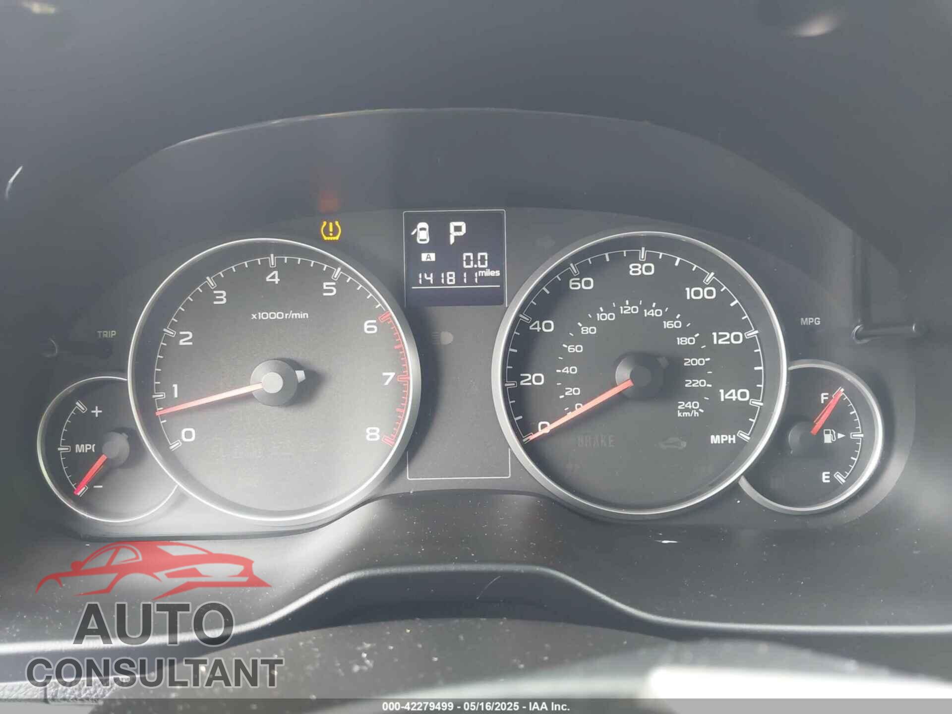 SUBARU LEGACY 2014 - 4S3BMBC64E3021920