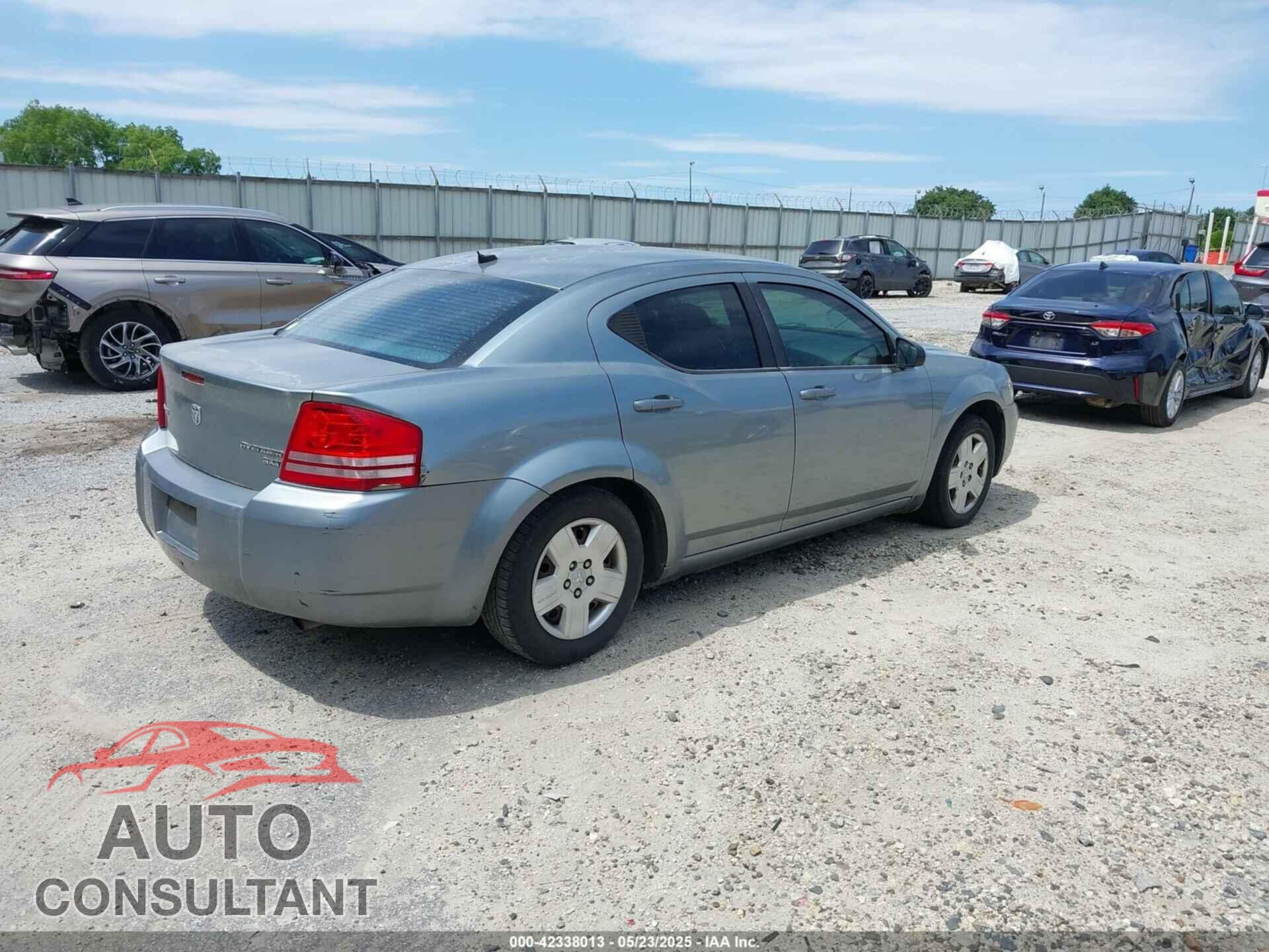 DODGE AVENGER 2010 - 1B3CC4FB9AN130370