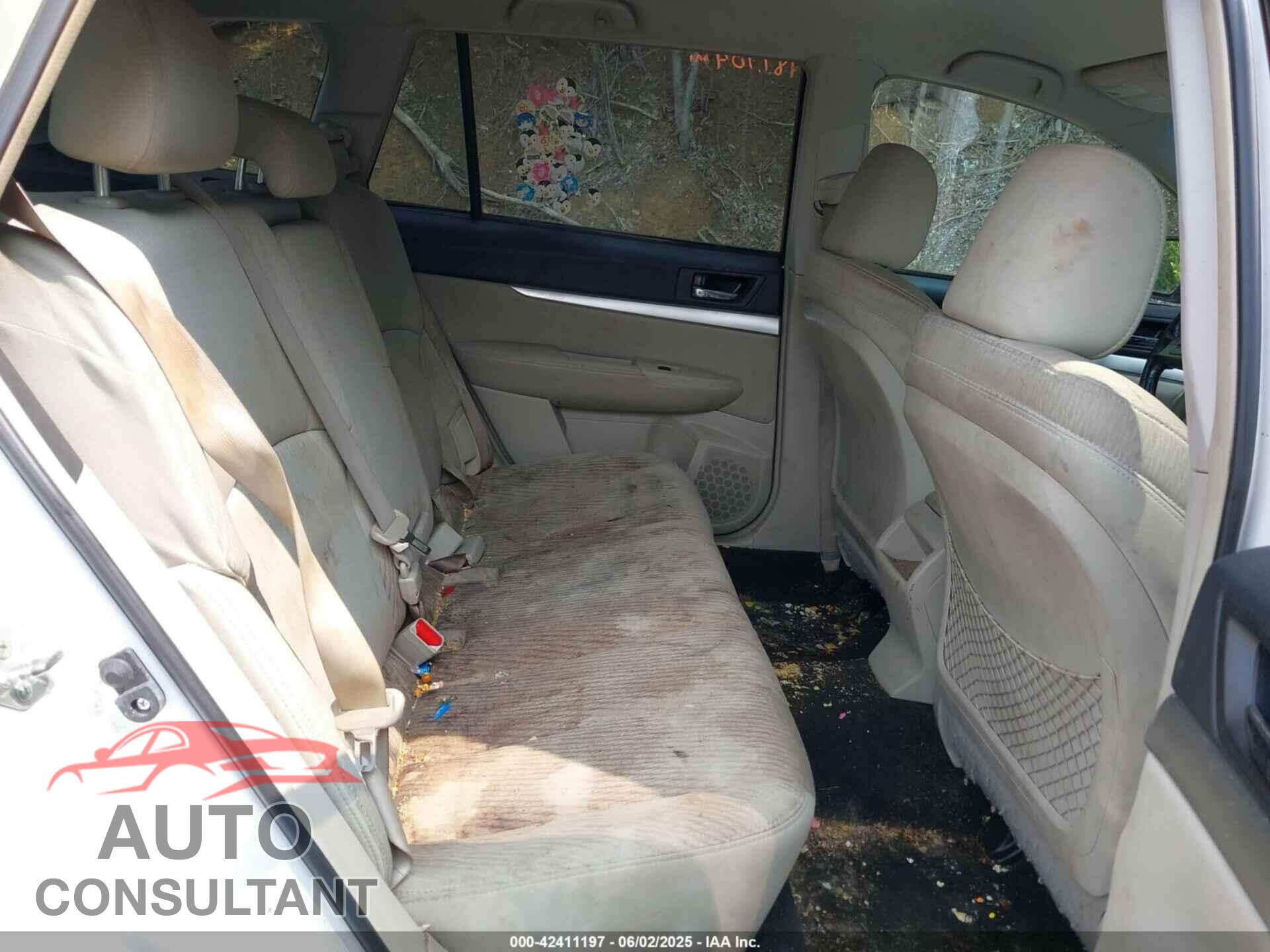 SUBARU OUTBACK 2011 - 4S4BRBCC7B3310918