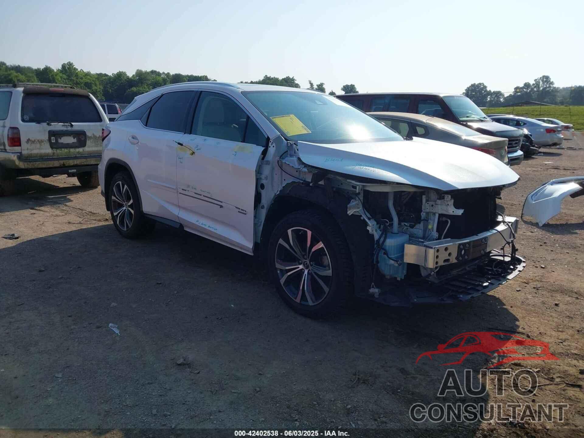 LEXUS RX 350 2022 - 2T2HZMAA5NC242704