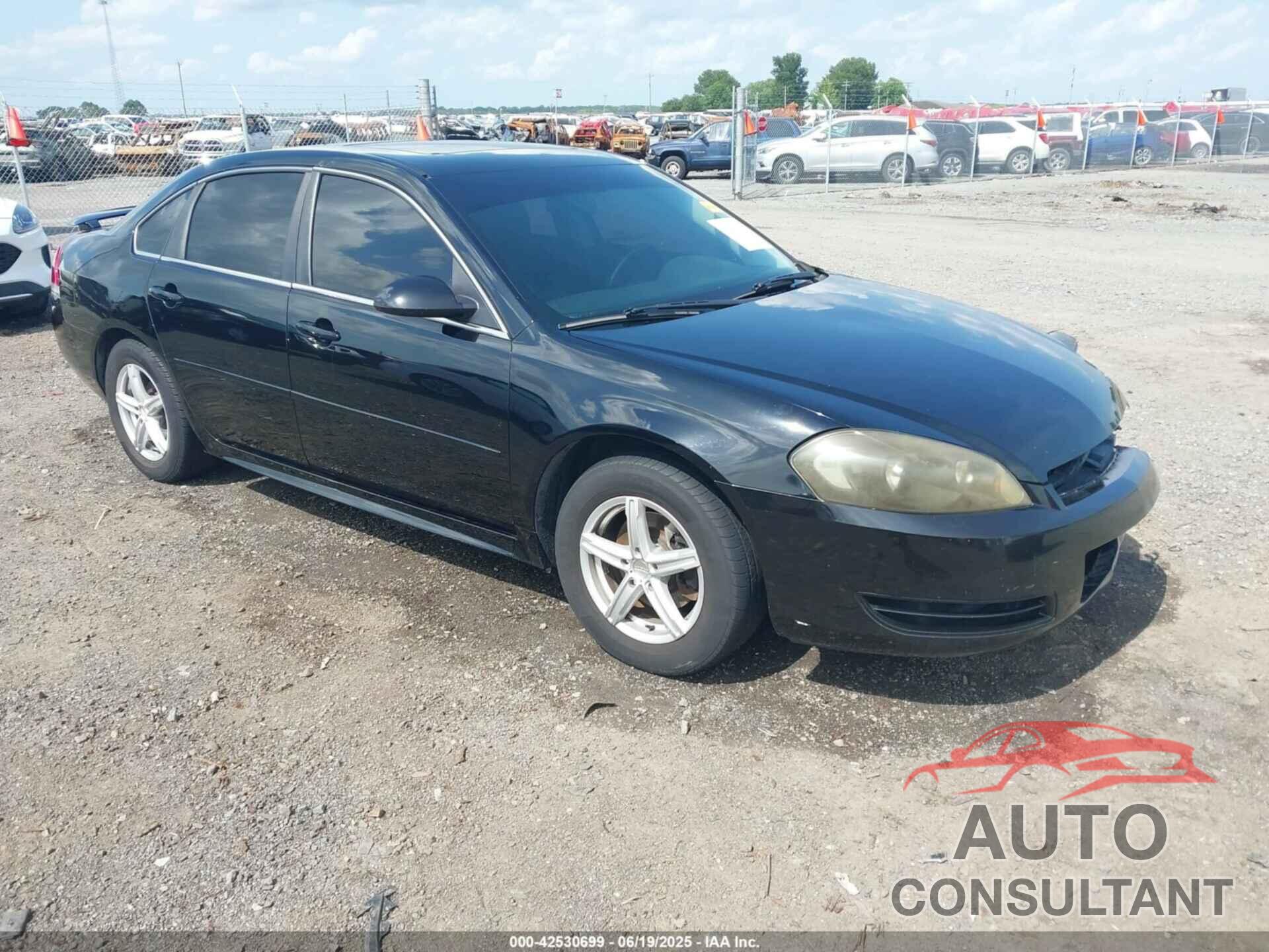 CHEVROLET IMPALA 2013 - 2G1WG5E32D1211659