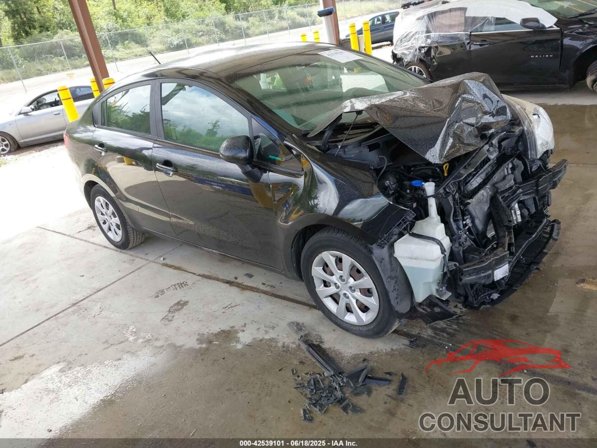 KIA RIO 2013 - KNADM4A38D6254058