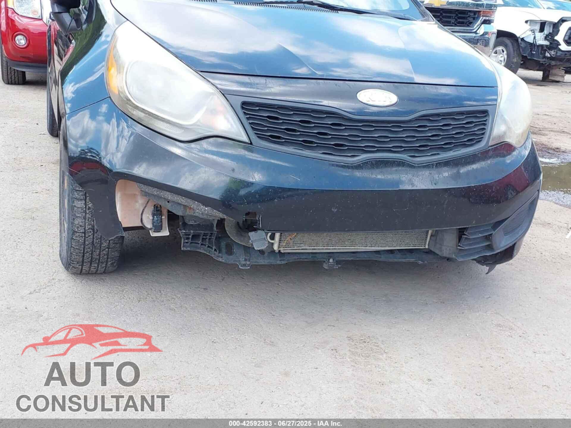 KIA RIO 2013 - KNADM4A36D6108113