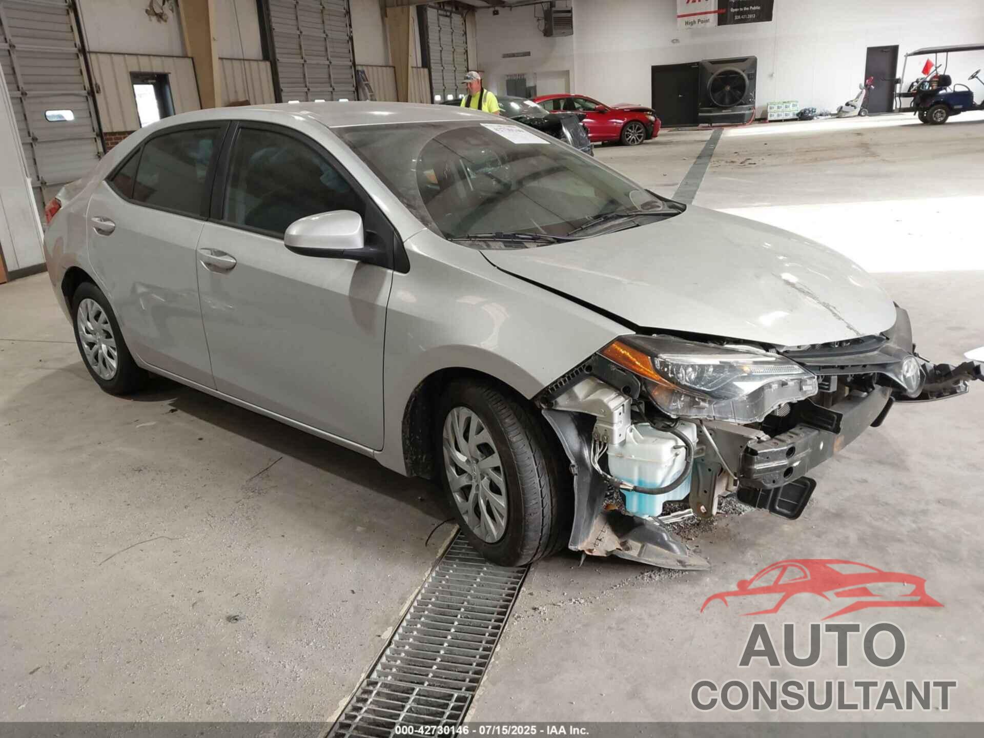 TOYOTA COROLLA 2019 - 5YFBURHE9KP906352