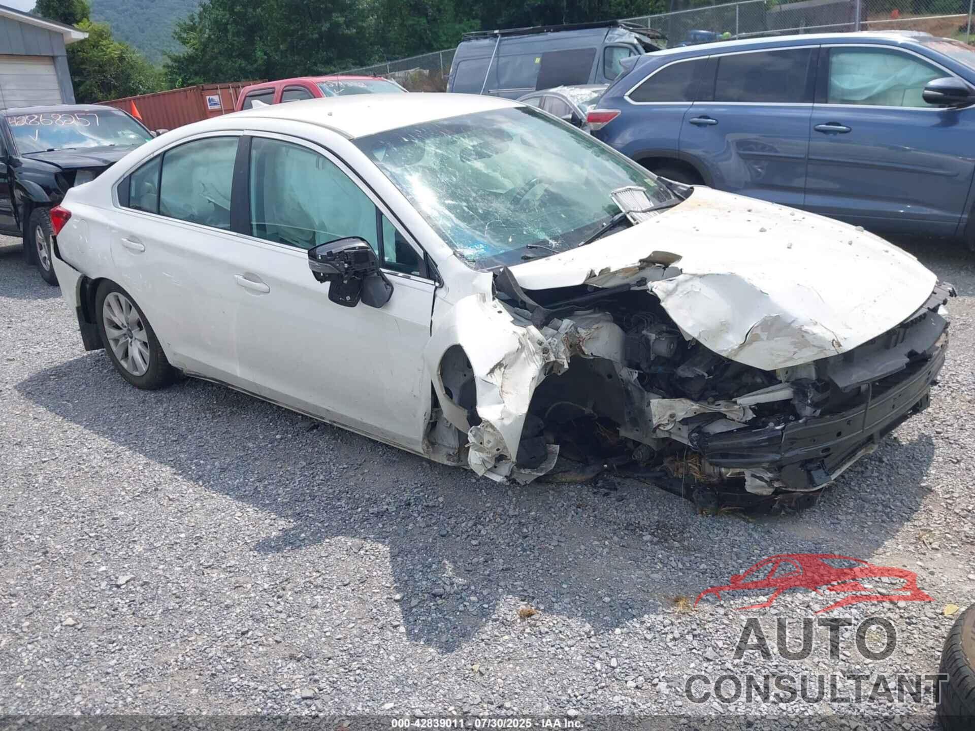 SUBARU LEGACY 2016 - 4S3BNBF64G3005485