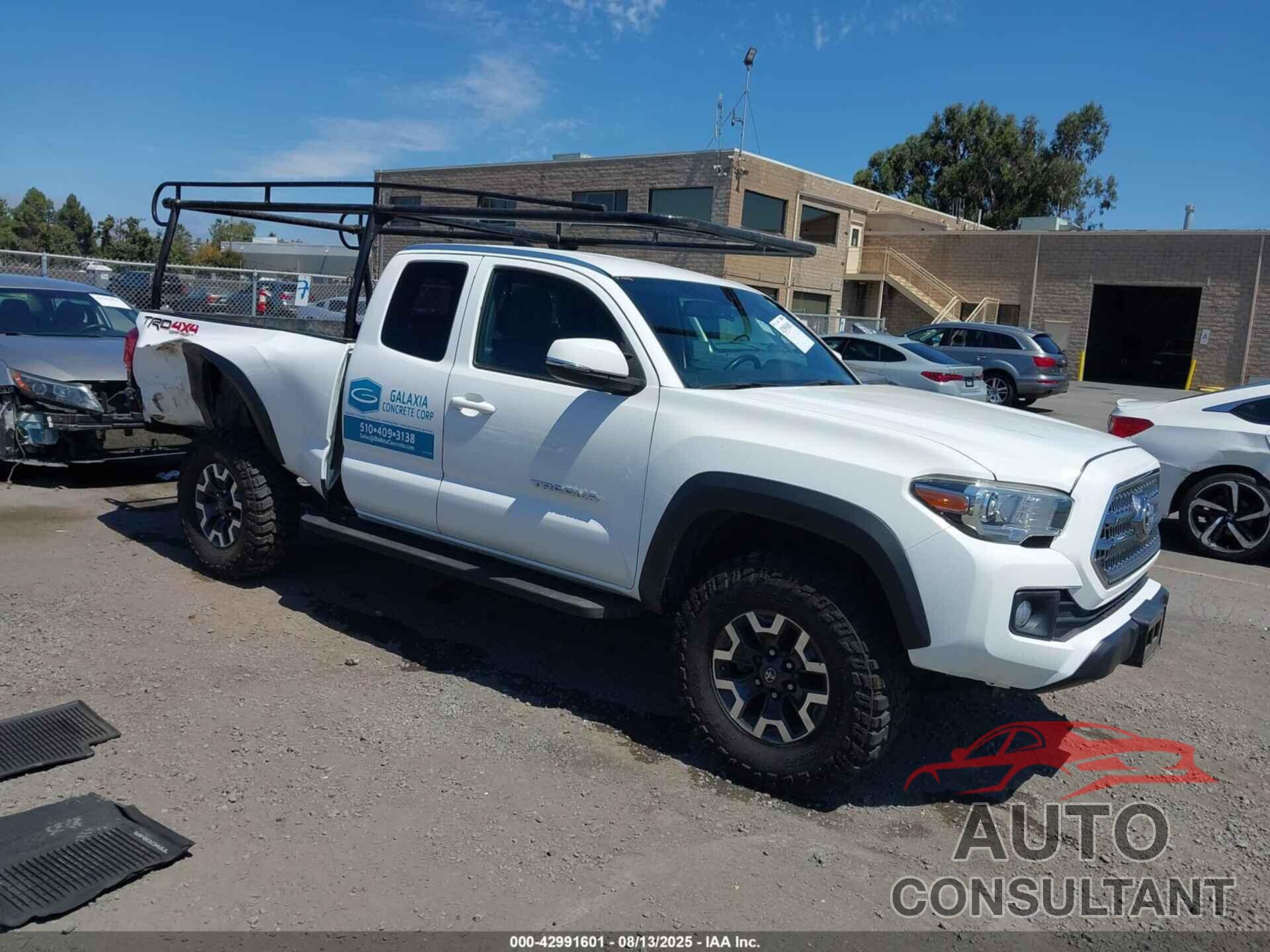 TOYOTA TACOMA 2017 - 5TFSZ5AN3HX063960