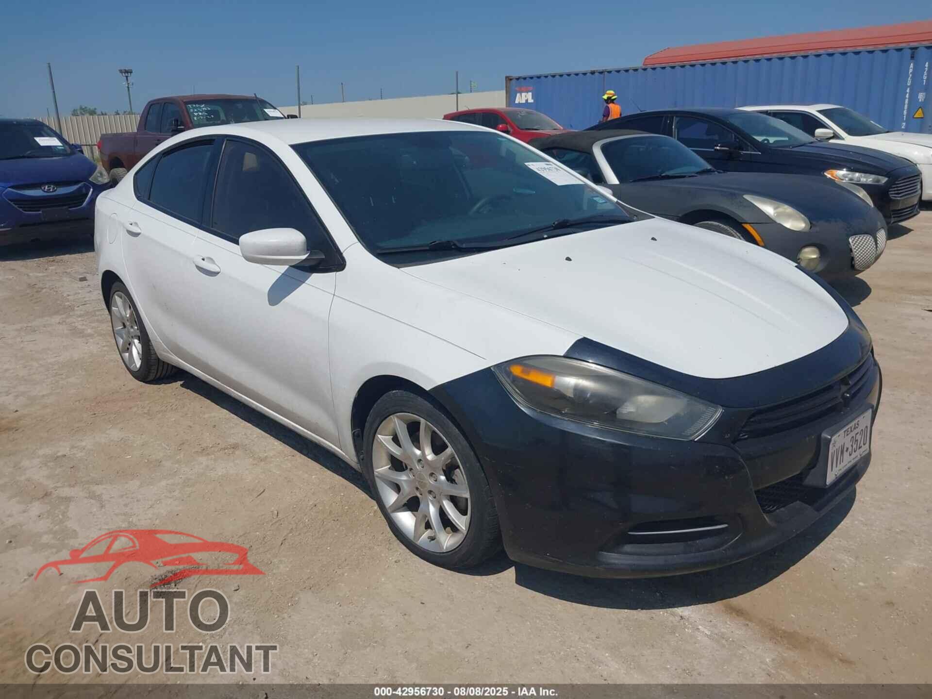 DODGE DART 2014 - 1C3CDFBB2ED719547