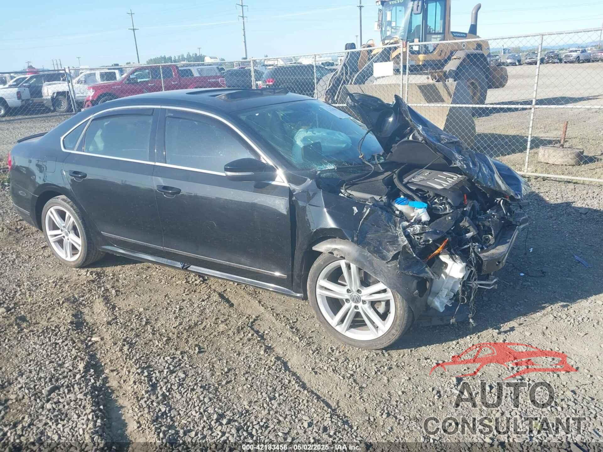 VOLKSWAGEN PASSAT 2013 - 1VWCN7A3XDC106540