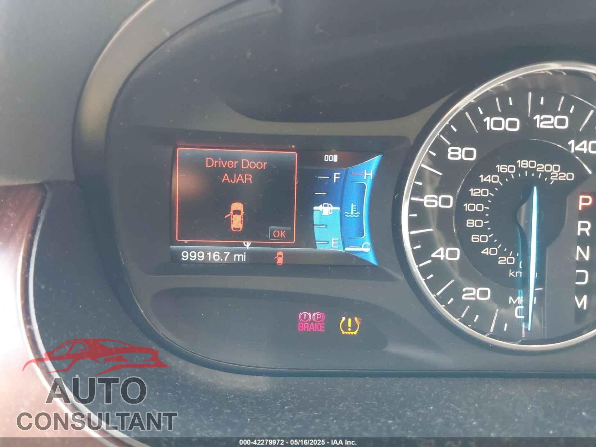 FORD EDGE 2012 - 2FMDK3KC2CBA89766