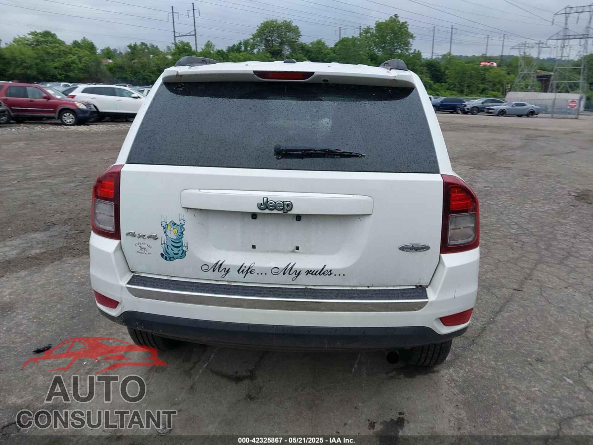 JEEP COMPASS 2015 - 1C4NJDEB7FD218247