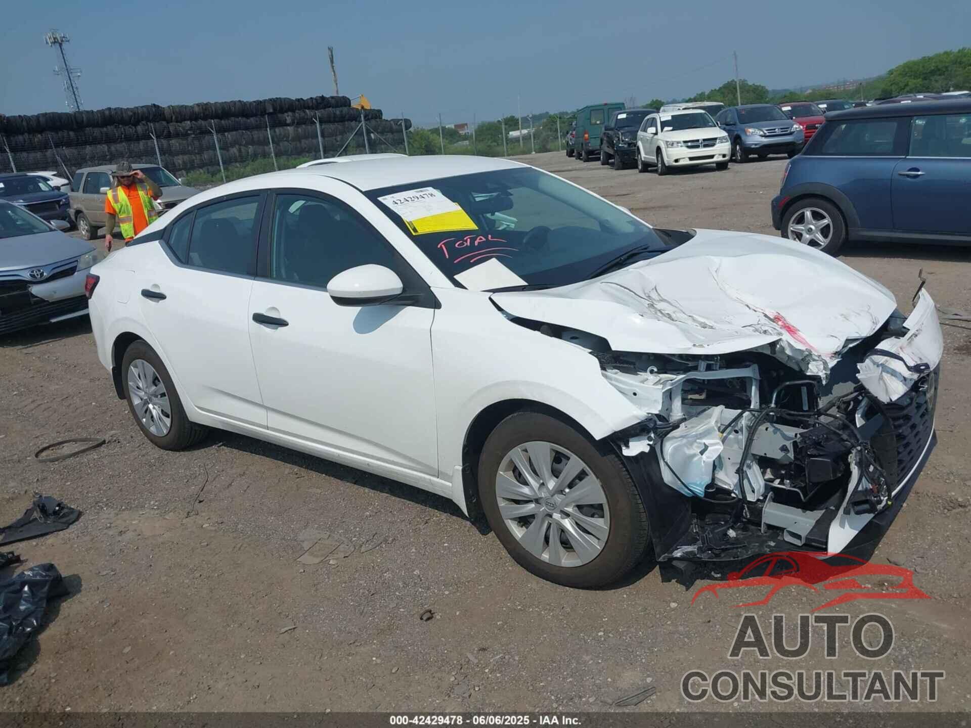 NISSAN SENTRA 2024 - 3N1AB8BVXRY360985