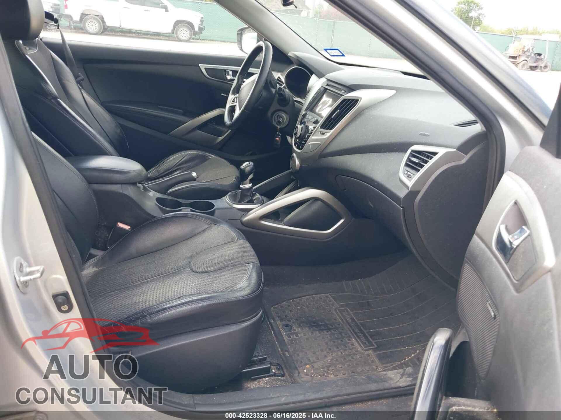 HYUNDAI VELOSTER 2012 - KMHTC6AD8CU022989