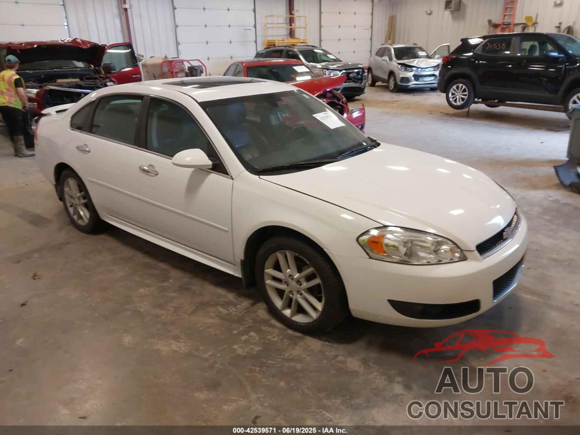 CHEVROLET IMPALA 2012 - 2G1WC5E33C1180027