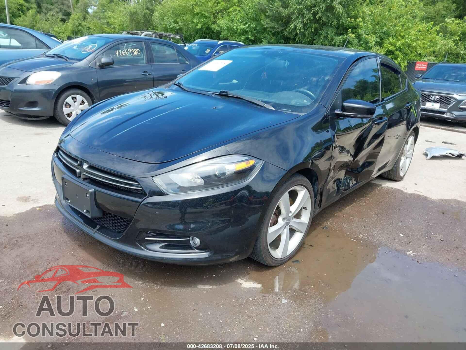 DODGE DART 2014 - 1C3CDFEB3ED791871